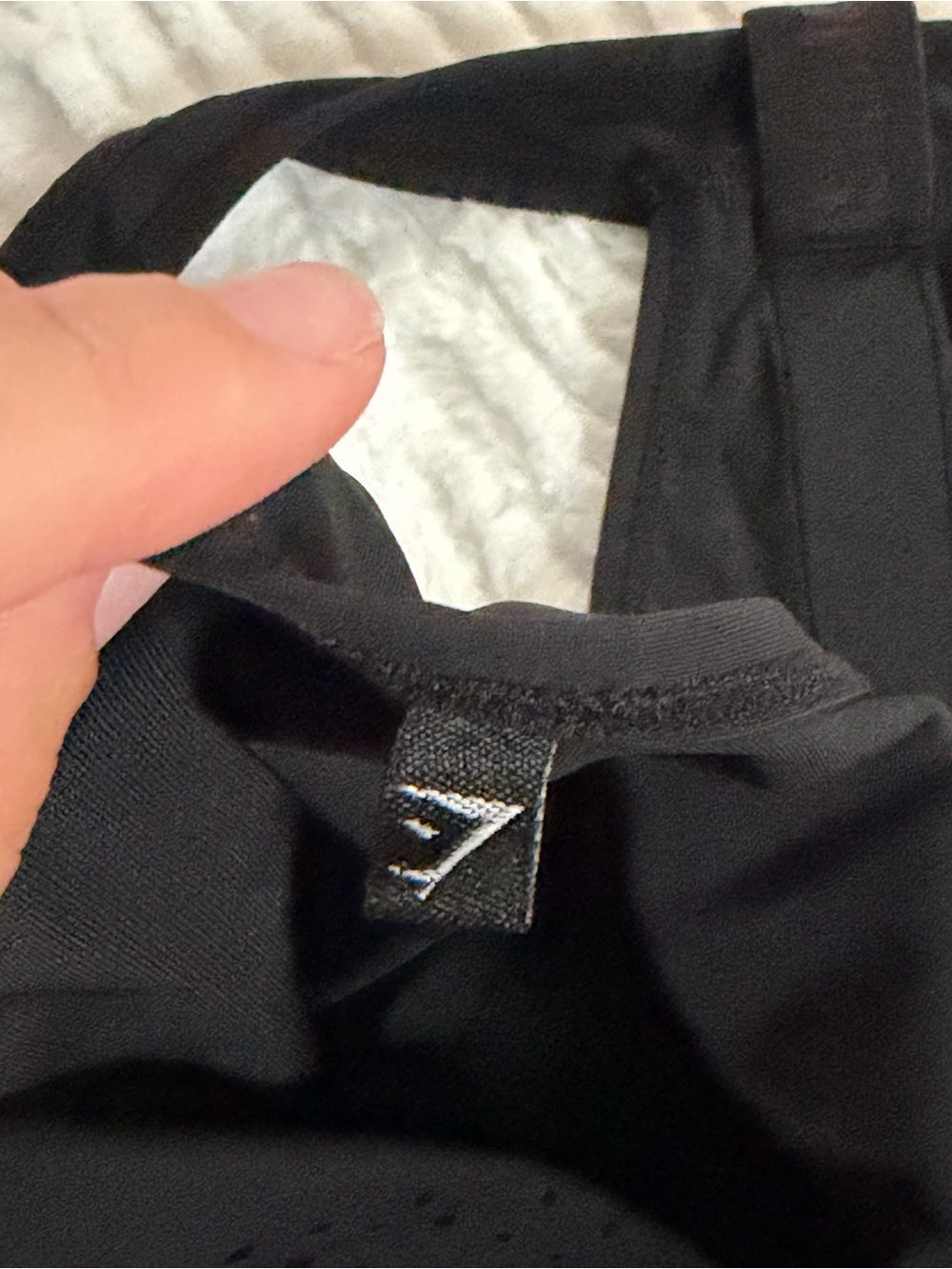 Gymshark Black Racerback Tank - Picture 2 of 6